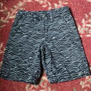 Flat front shorts
